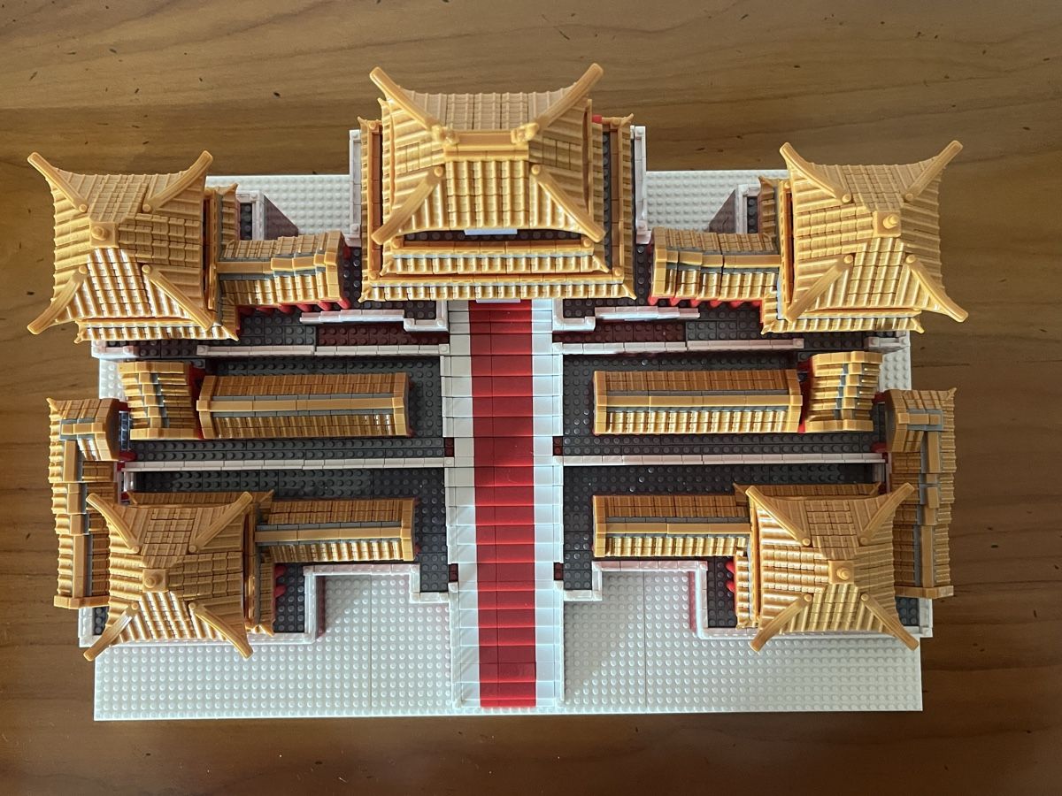 Kit di costruzioni: Bauset - Epang Palace No.1268 – Usato da Basel venduto da Cmueggi 1