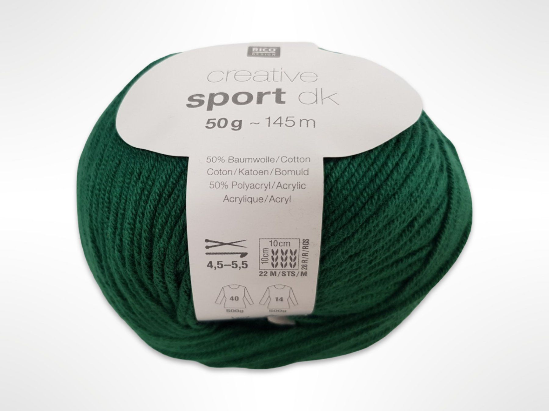 Wolle: RICO DESIGN Creative Sport Wolle Efeu 10 Stk. – Neu (gemäss Beschreibung) aus Suhr von Restwert_Suhr 1