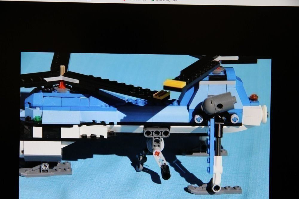 Technics Kit di costruzioni: Lego, Hubschrauber, 2 Rotoren, Seilwinde – Usato da Nesselnbach venduto da ubourson 5