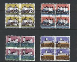 Pro Patria Viererblöcke 1976-79 gest. ET