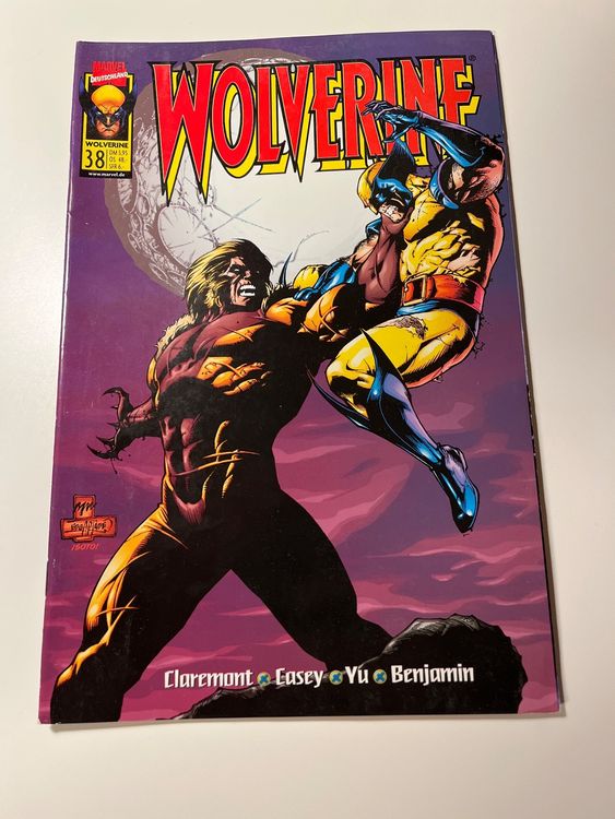 Heft Wolverine Nr 38 Marvel Deutschland (Gebraucht) in Untersiggenthal ...