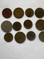 Vintage Tunisian Coins Collection