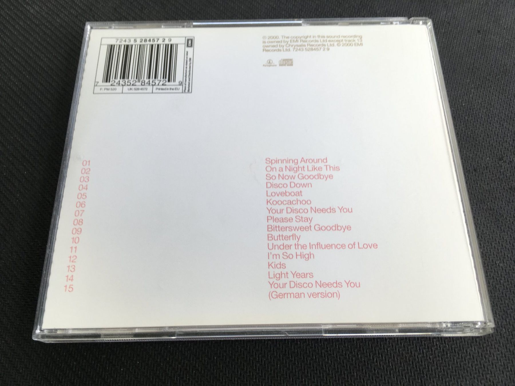 CD: Kylie - Light Years -CD- – Usato da St.Gallen venduto da MedienJoe 2