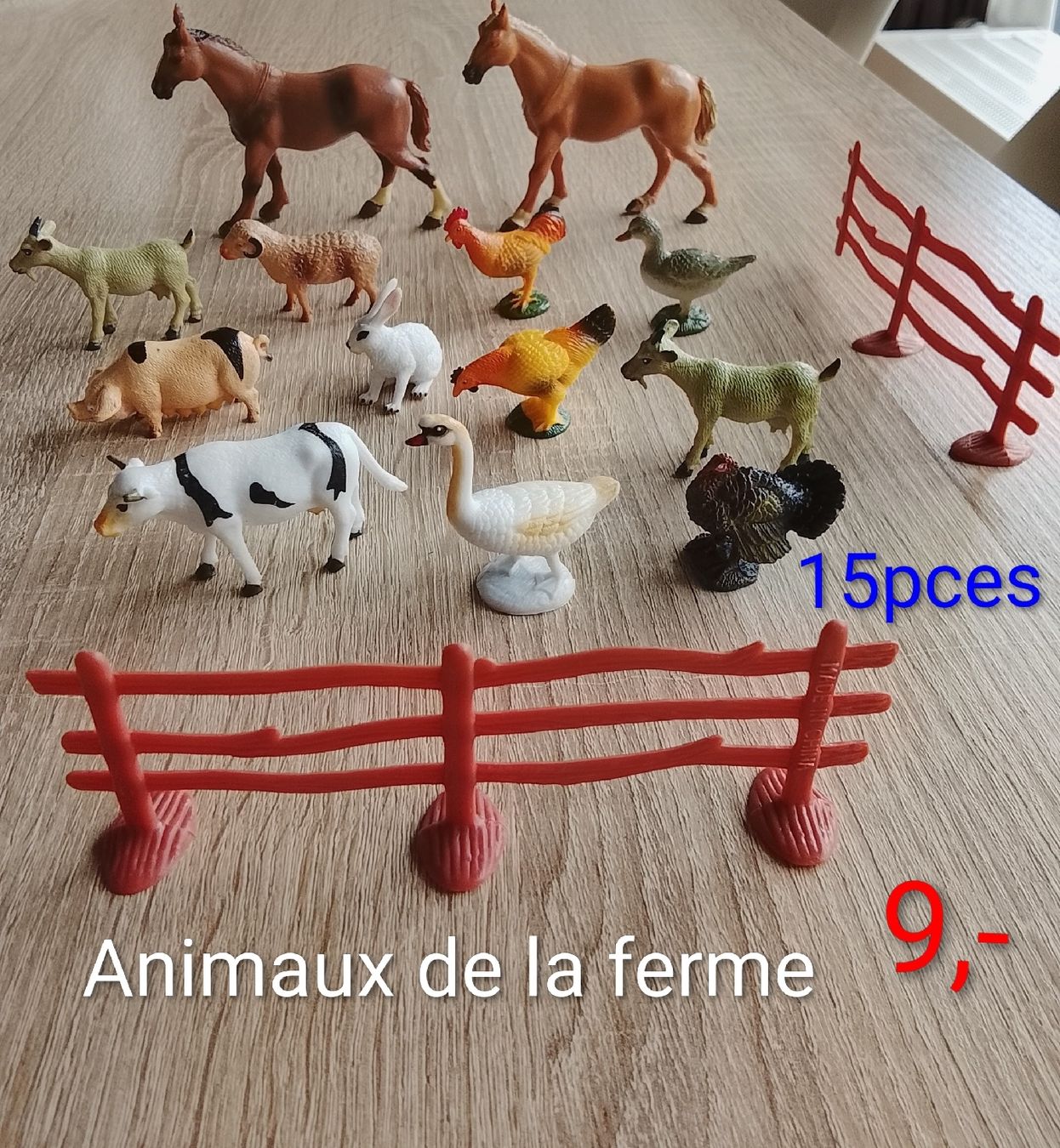 Giocattoli: Animaux en plastique jouets  – Usato da Couvet venduto da fat_kyl7 3