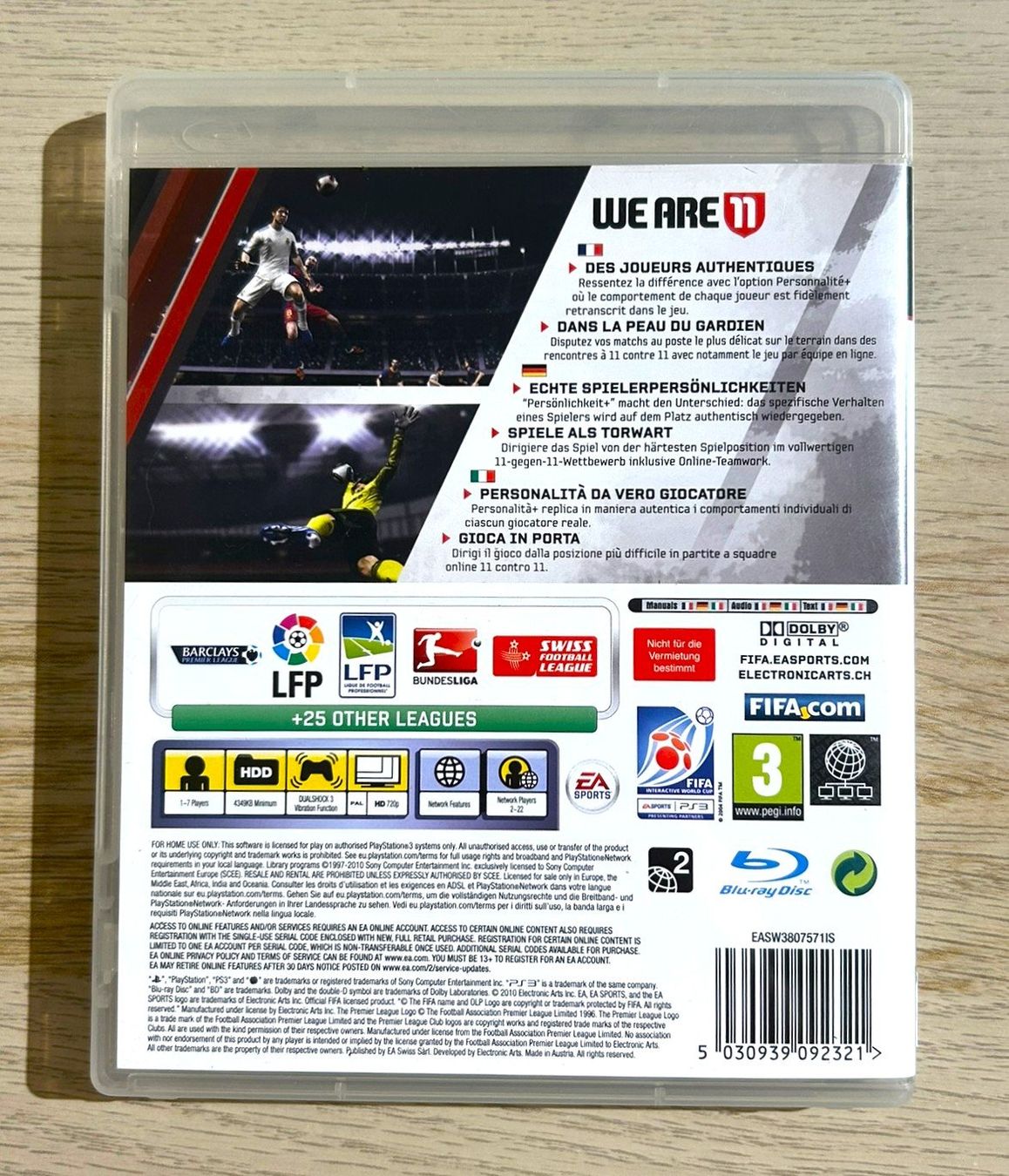 Sony Spiele: FIFA 11 PS3 – Gebraucht aus St. Gallen von Alpine.Arcade 1