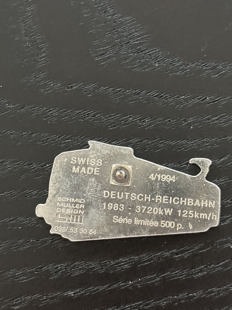 SBB/CFF/FFS Placchette & Badge: Schmid Müller 500 Stück – Usato da Uetendorf venduto da hoisle 1