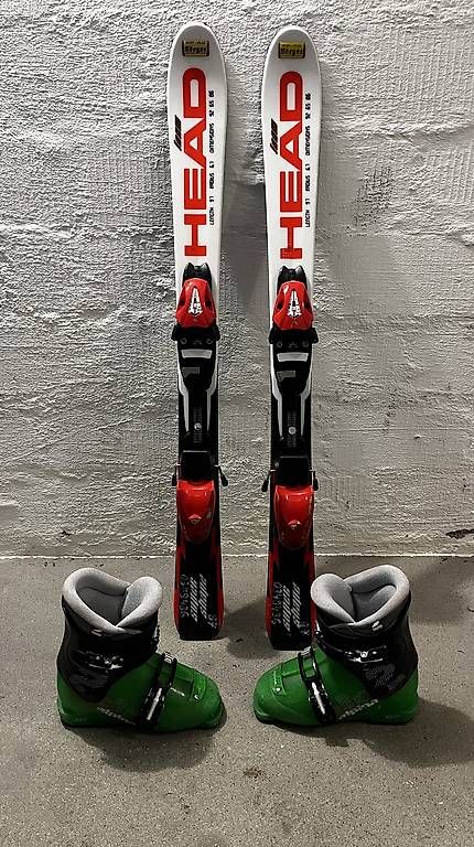 Head Sci: kinder ski set inkl skischuhe – Usato da Zürich venduto da s.usteri
