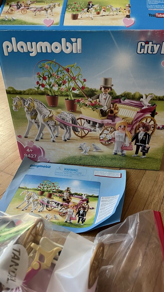 Playmobil Giocattoli: Playmobil 9427 Hochzeit Kutsche – Usato da Untersiggenthal venduto da Sonnenschein015 1