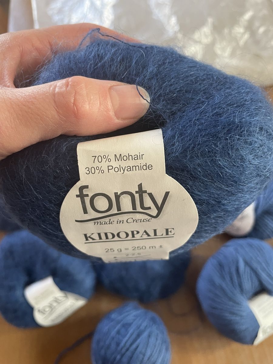 Fonty Lana: Wolle Fonty blau – Nuovo e nell'imballaggio originale da Winterthur venduto da Fabelhaft123 3