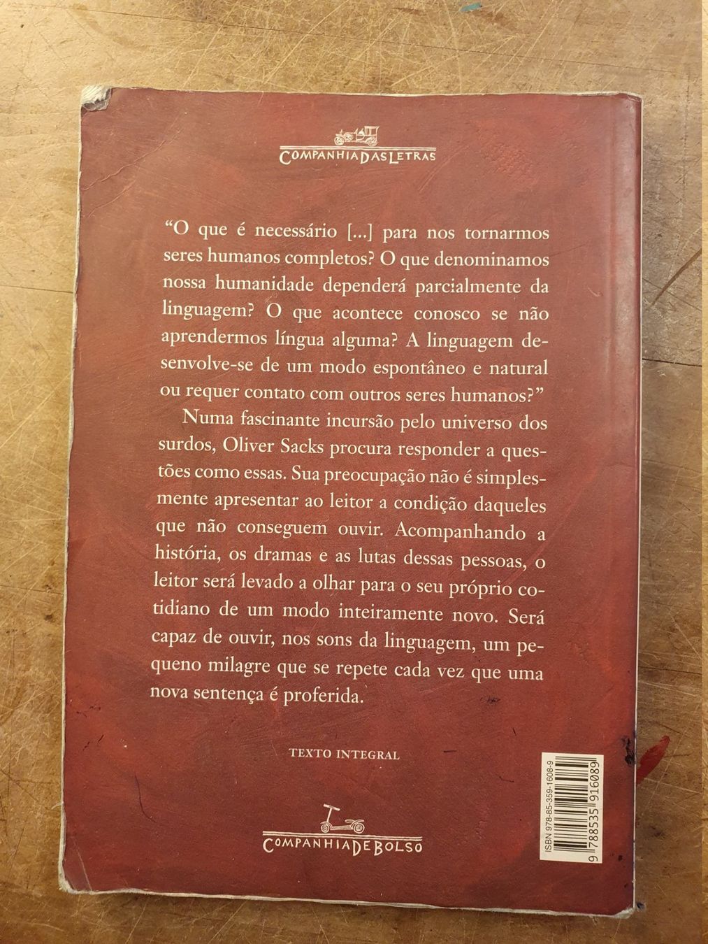 Libri: Vendo vozes - Oliver Sacks – Usato da Zürich venduto da loosebone 1