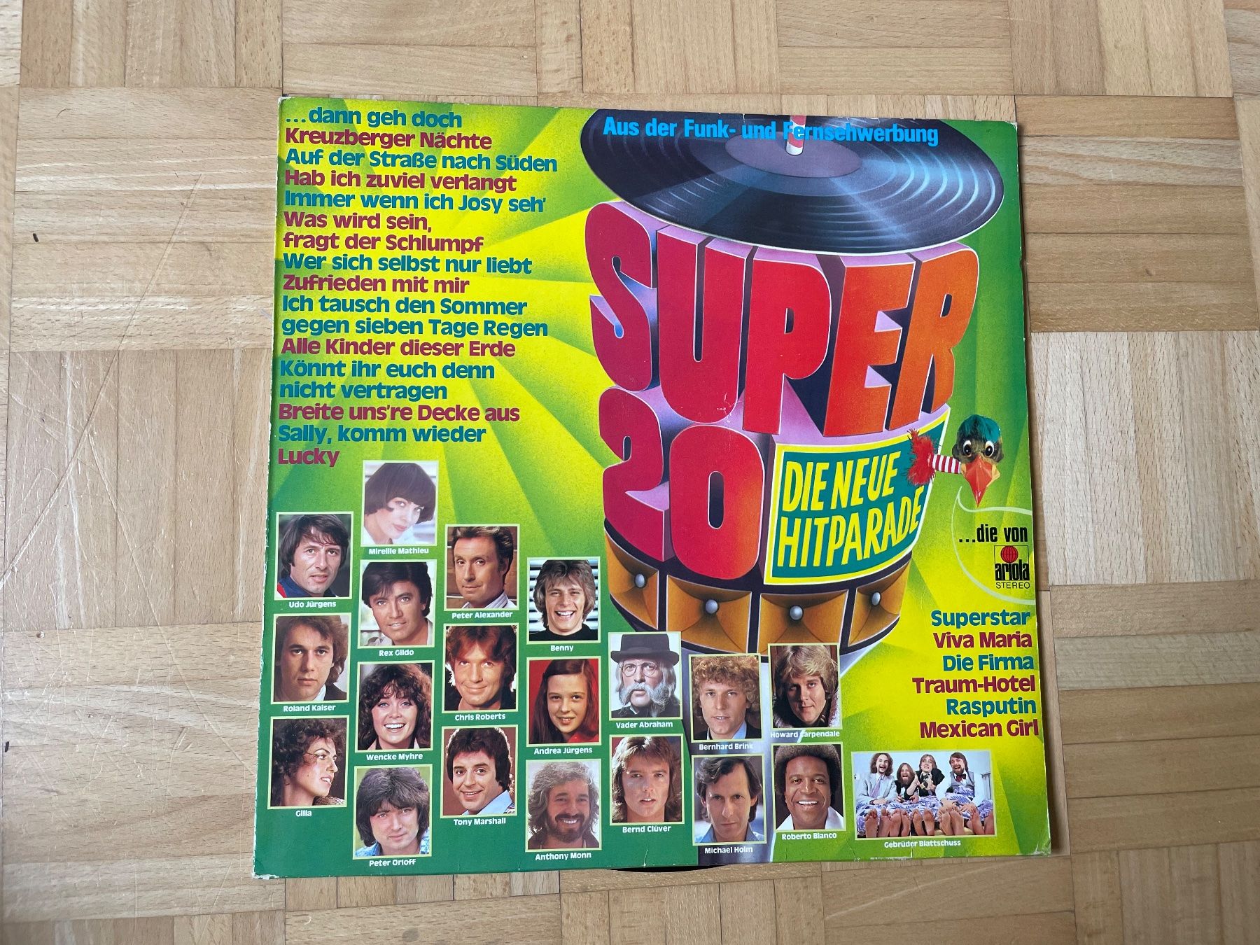 Dischi in vinile: Super 20 - Die neue Hitparade, Schallplatte – Usato da Zürich venduto da mar_xfn9
