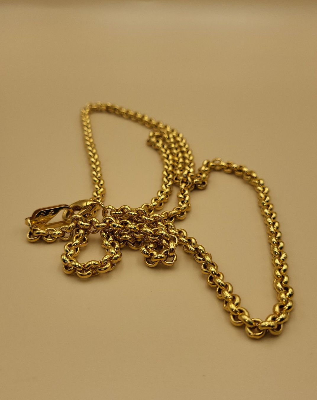 Catenine: Goldene Elegante Kette 80.5cm Lang – Usato da Wald ZH venduto da SwissPawnshop 4