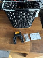 Neuer SportXX Velo Korb vorne schwarz/weiss mit Halterung 🧺