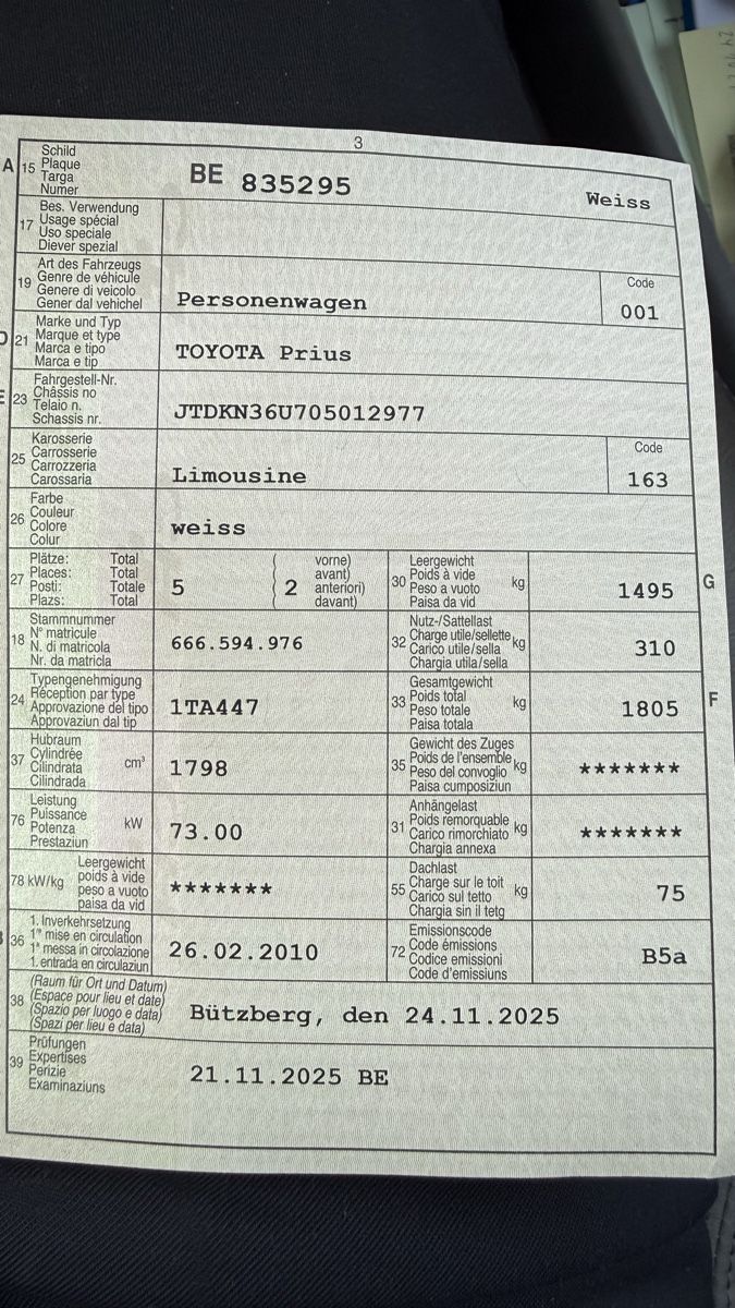 Toyota Automobili: Toyota Prius Premium – Usato da Wynau venduto da sha_rlq6 8