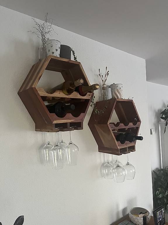 Scaffali: 2x Hängeregale Wein – Usato da Inwil venduto da kus_d52n