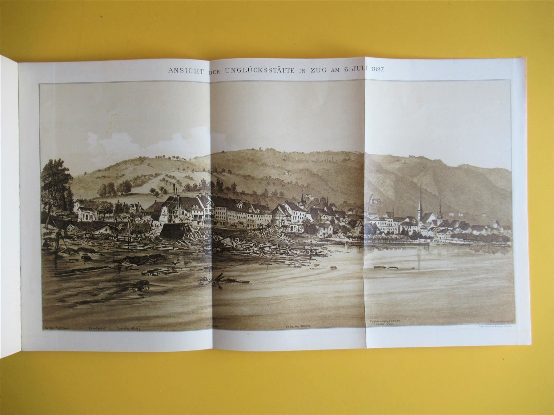 Libri: Die Catastrophe von Zug 5. Juli 1887 – Usato da Adliswil venduto da buch_und_kunst 1