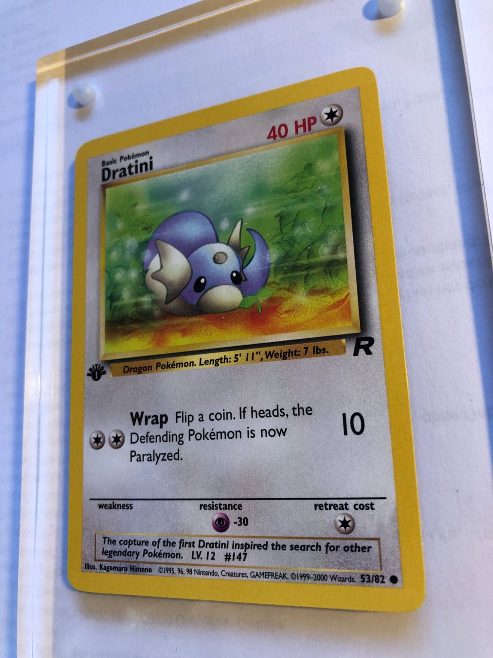 Carte collezionabili: Dratini 1st Team Rocket - MINT - ab 1.- – Usato da Giubiasco venduto da dan_pr8b 2