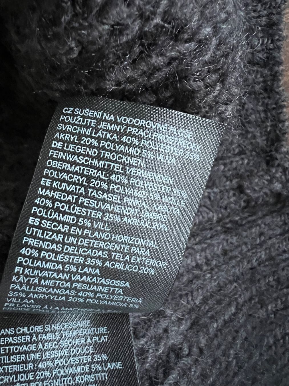 H&M Maglioni & Felpe: Winter Rollkragenpullover Strickpullover, Schwarz, Gr. M – Usato da Ebmatingen venduto da Mistelu 2