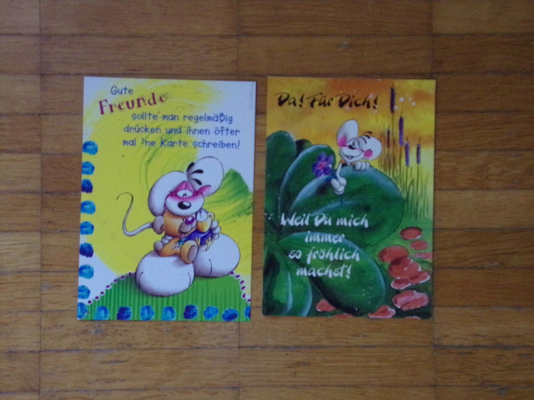 Cartes postales: Diddl Postkarten 2 Stück   Set O47 – D'occasion à Winterthur par Jessi_di