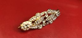 Golden Brosche > 5.2x1.5 cm