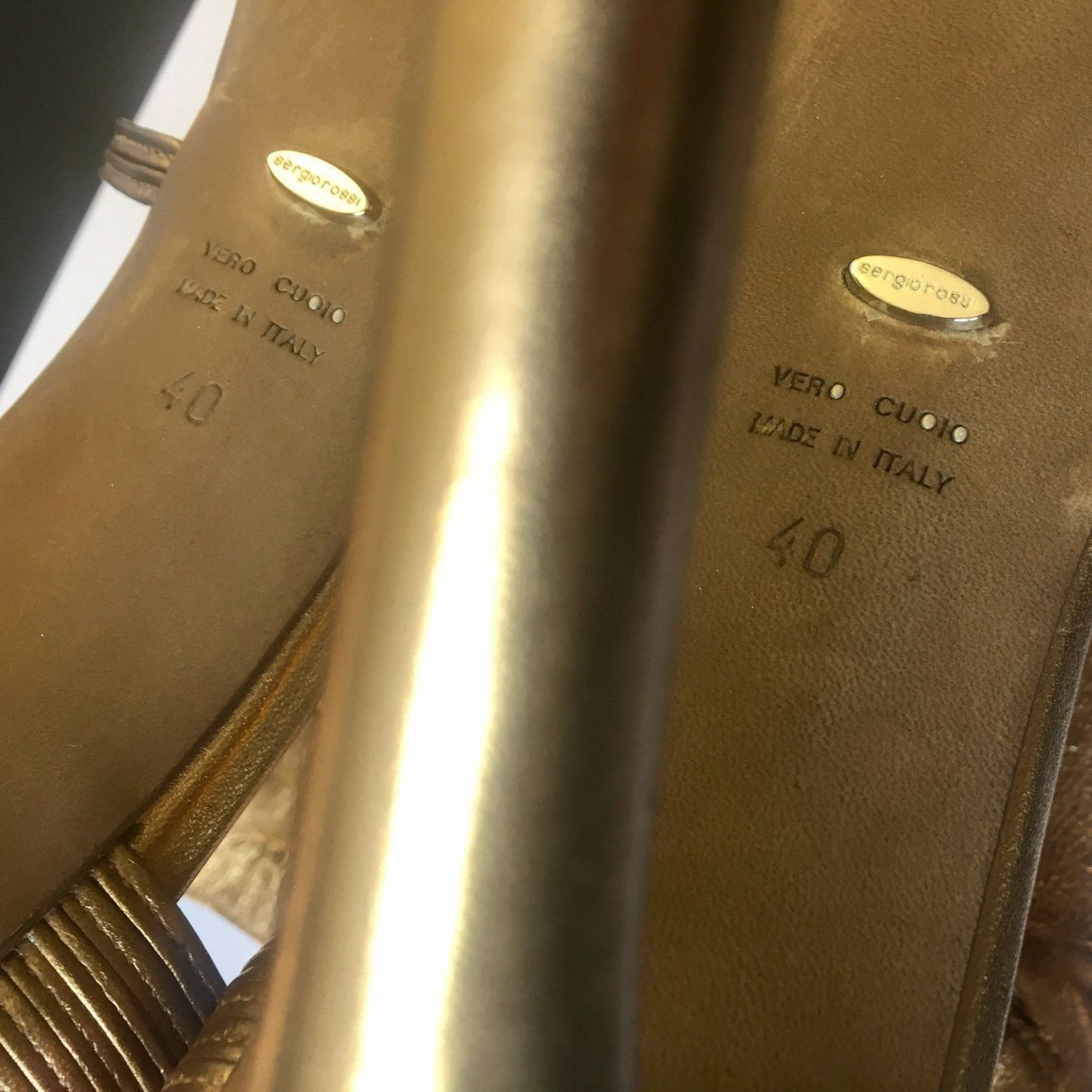 Sergio Rossi Scarpe da donna: Sergio Rossi Sandaletten mit Stiletto-Absatz – Nuovo (secondo la descrizione) da Uster venduto da Antiquaspar 7