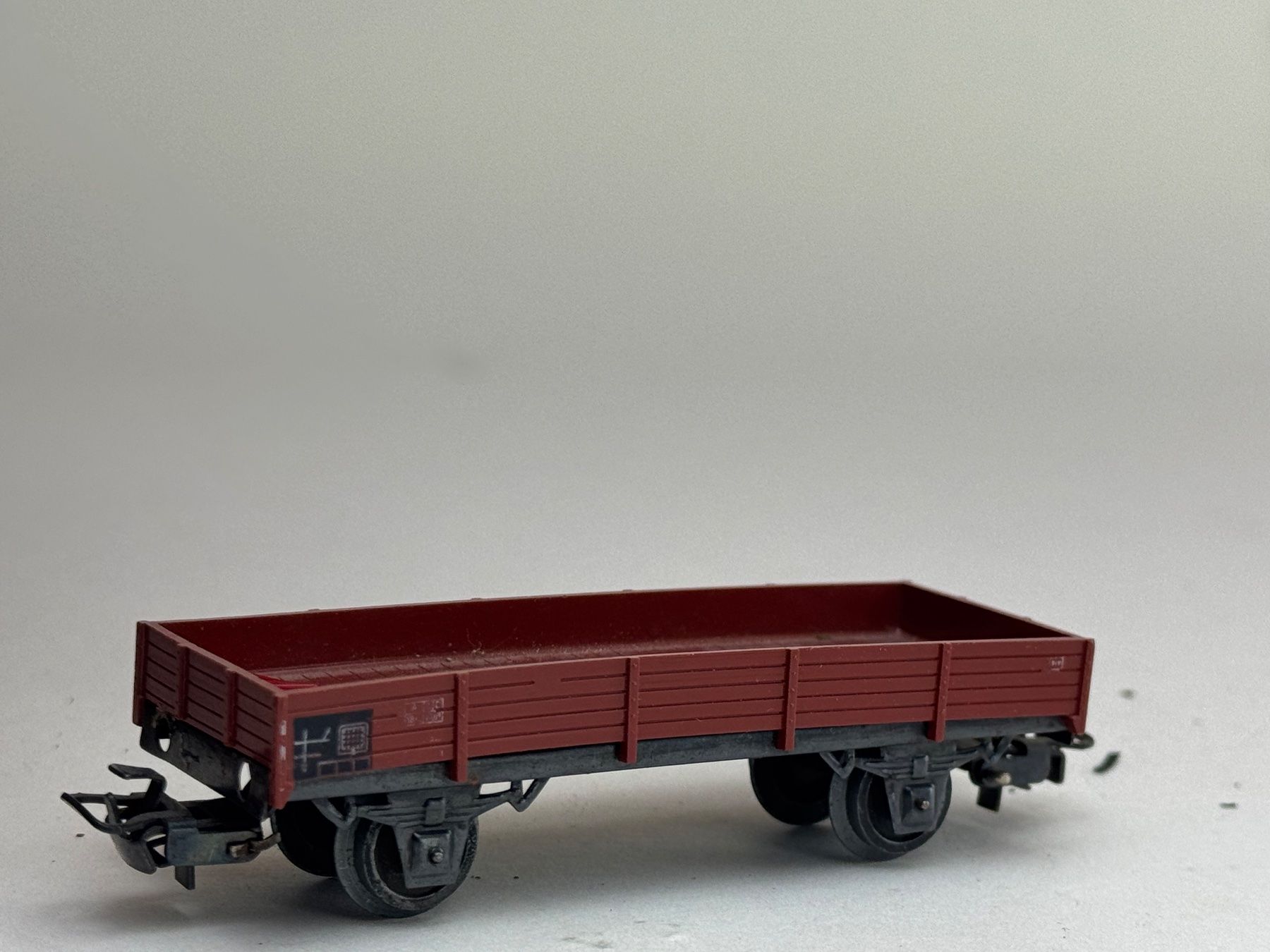 Märklin Modelleisenbahnen: HR- Märklin 2 Achs Flachwagon – Gebraucht aus Elm von Wikmtz