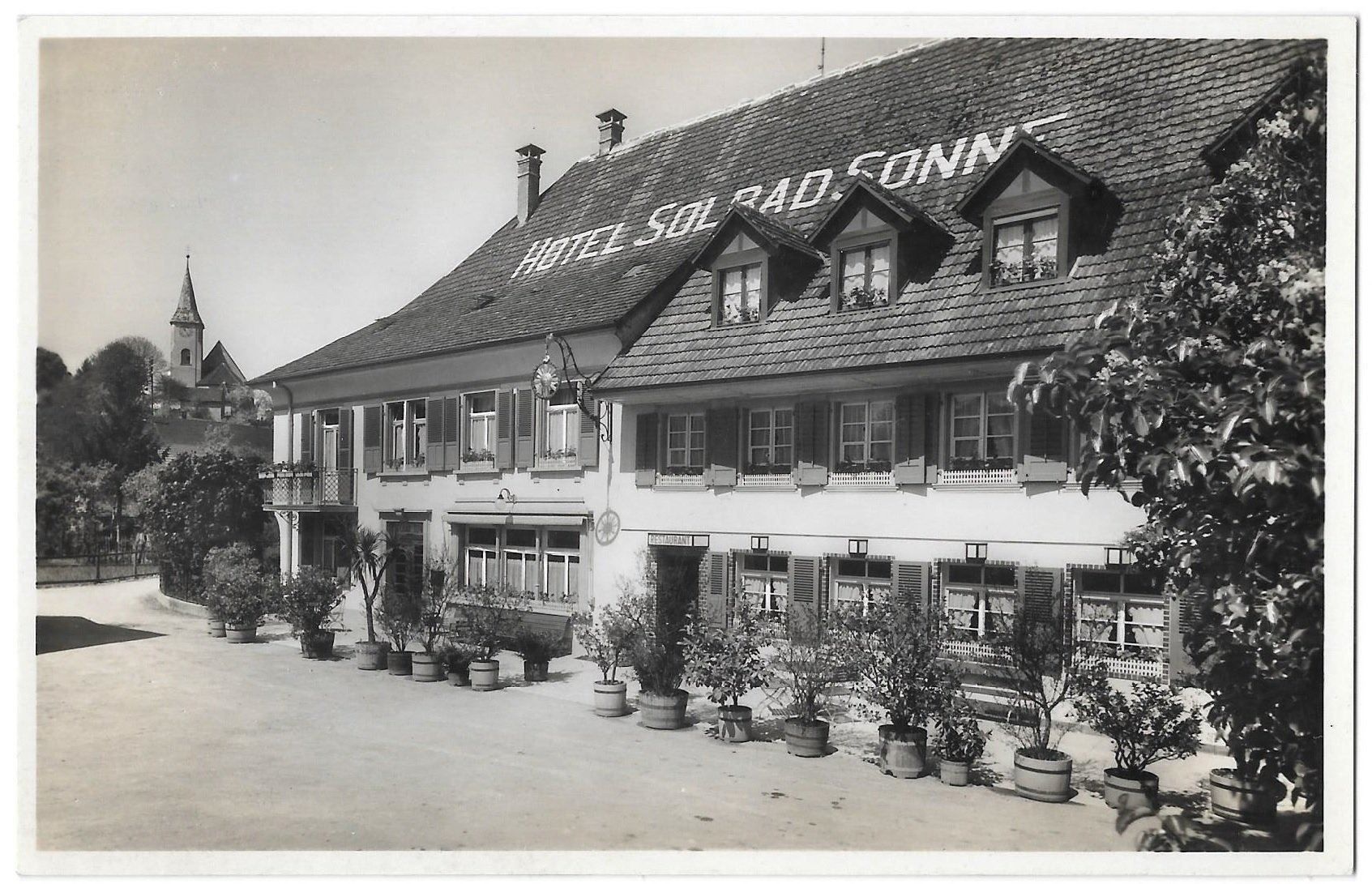 Cartoline postali: Möhlin Hotel Solbad Sonne – Usato da Olten venduto da clotaldi