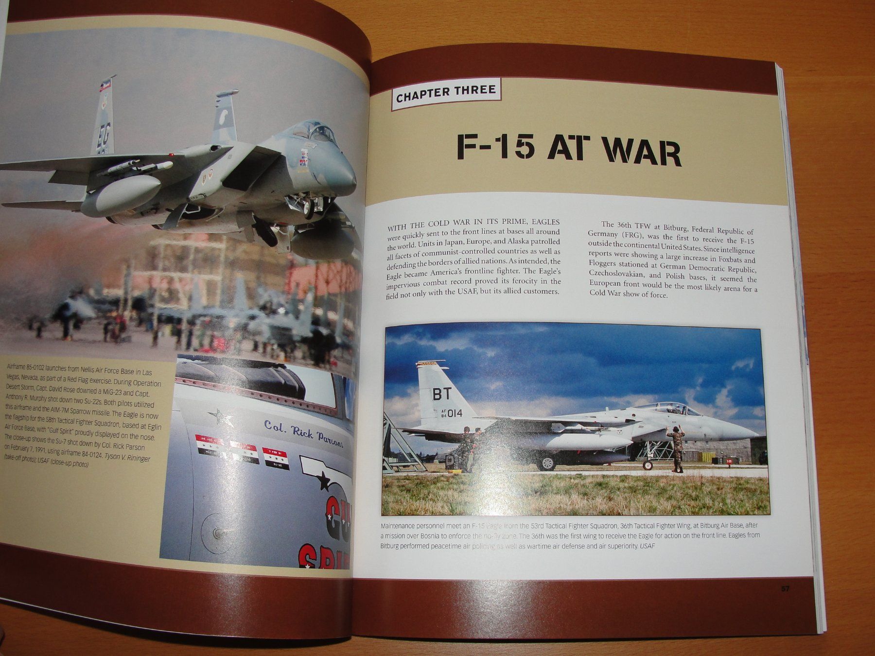 Libri: Buch F-15 Eagle at War – Usato da Birsfelden venduto da Seaknight 2