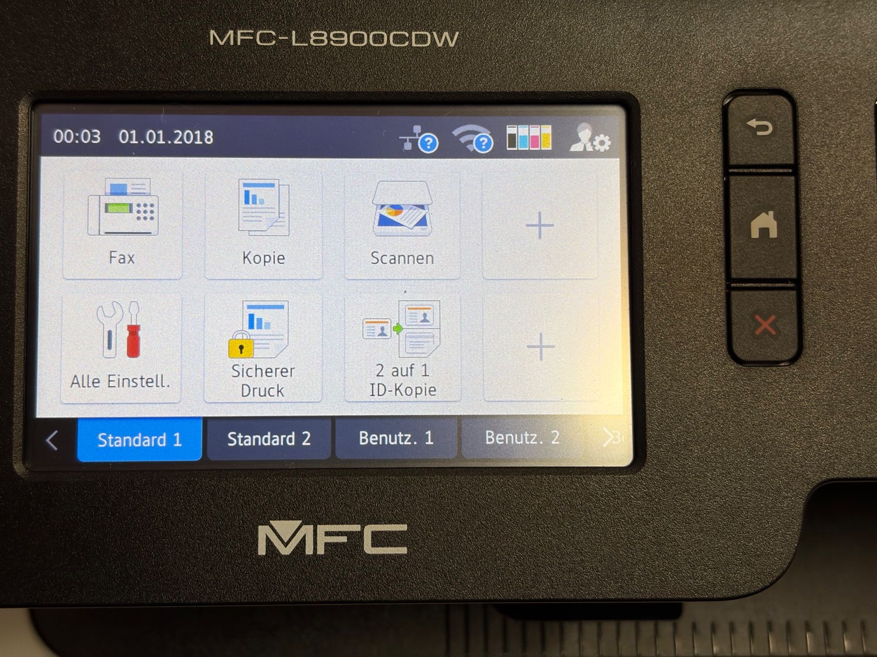 Brother Imprimantes: Brother MFC-L8900CDW Farblaser Multifunktionsdrucker – D'occasion à Wagen par wolf115 1