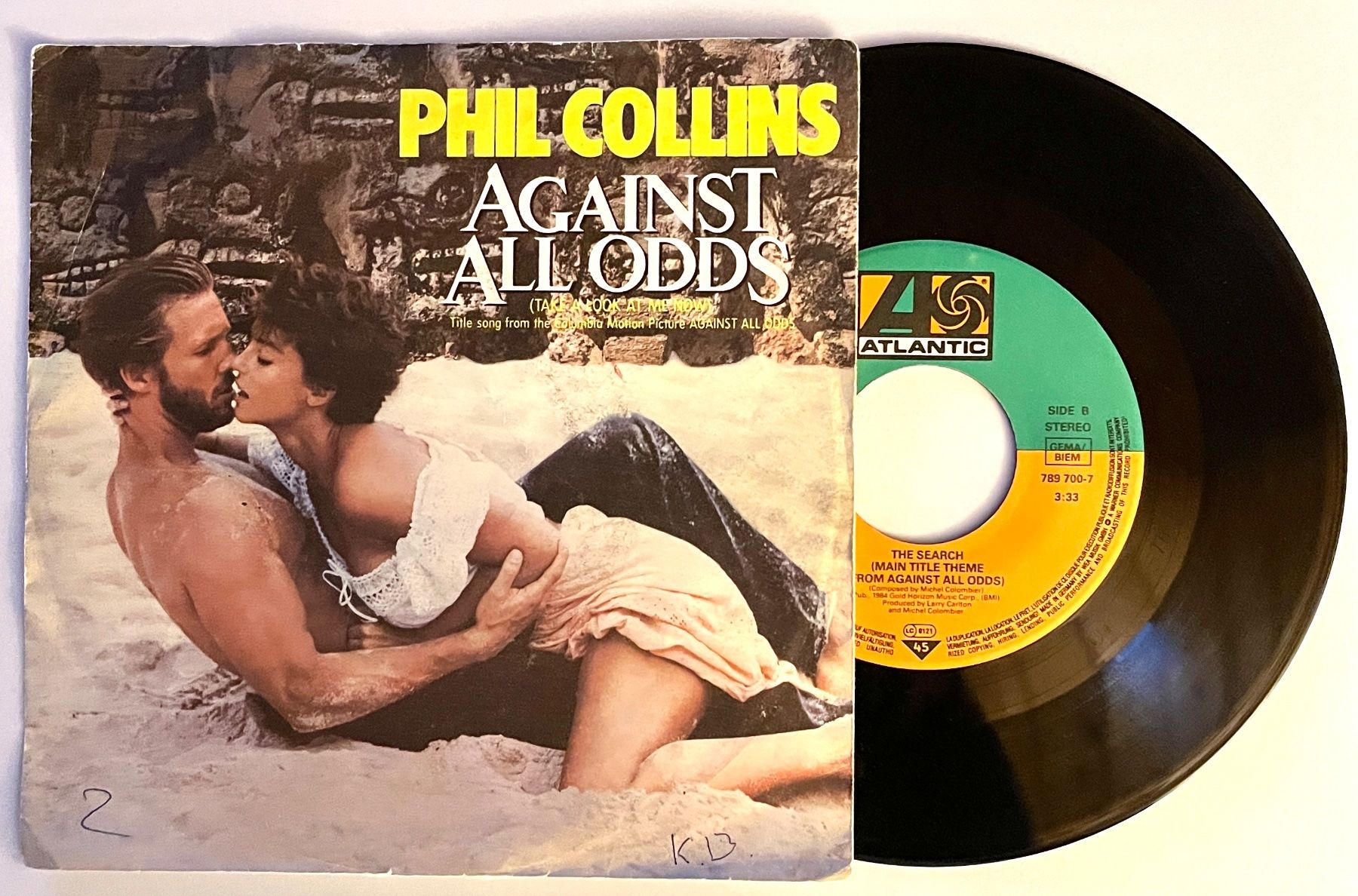 Dischi in vinile: 45t. -Phil Collins/Against-All Odds – Usato da Renan BE venduto da johncactus 2