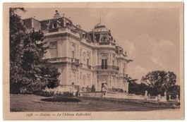 Genève, le Château Rothschild, circulée 1909
