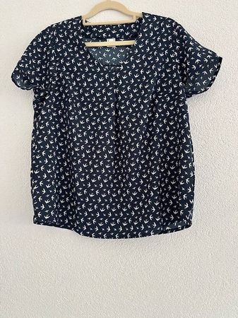 Blouse bleu
