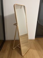 Miroir sur pied IKEA IKORNNES avec porte-vêtements – 52 × 16