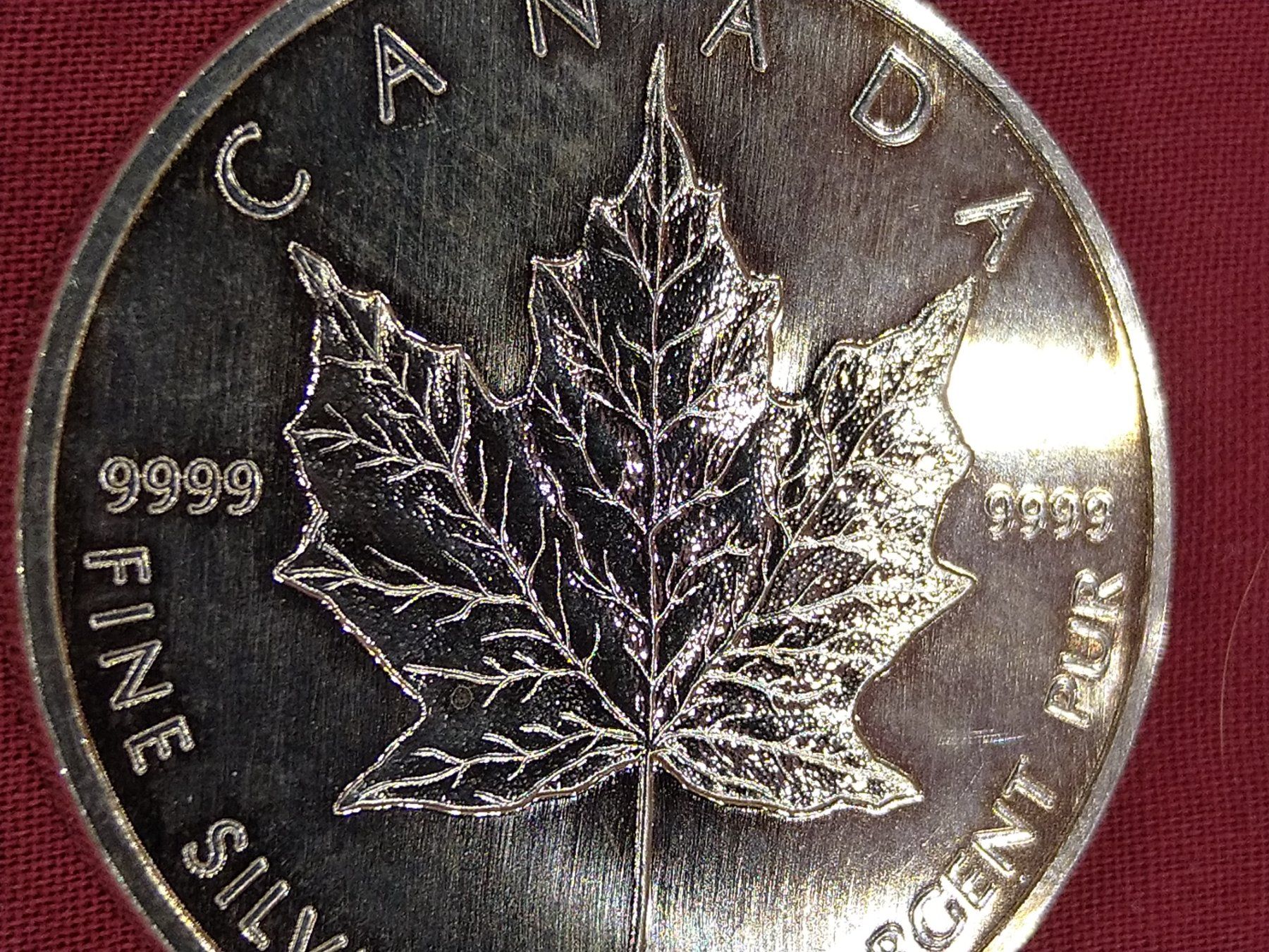 Tutti le monete: Silber Maple Leaf 1 oz - 1988 – Nuovo (secondo la descrizione) da Dättlikon venduto da Bucher88