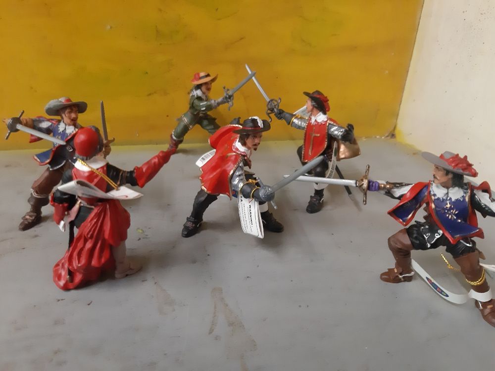 Mousquetaires et cardinal Mazarin,  Papo 3