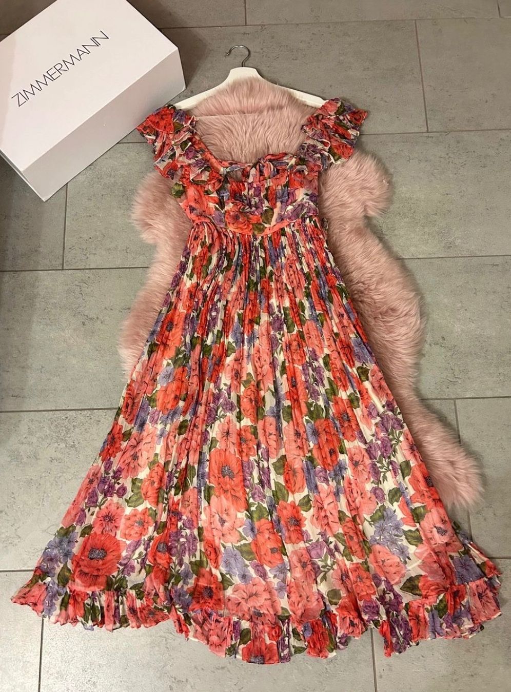 Zimmermann Robes: Zimmermann Kleid Blumenmuster – D'occasion à Au ZH par Luxbag