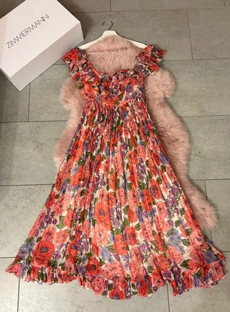 Zimmermann Kleid Blumenmuster