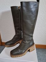 Hochwertiger Lederstiefel, Gr. 38, NP 420.--