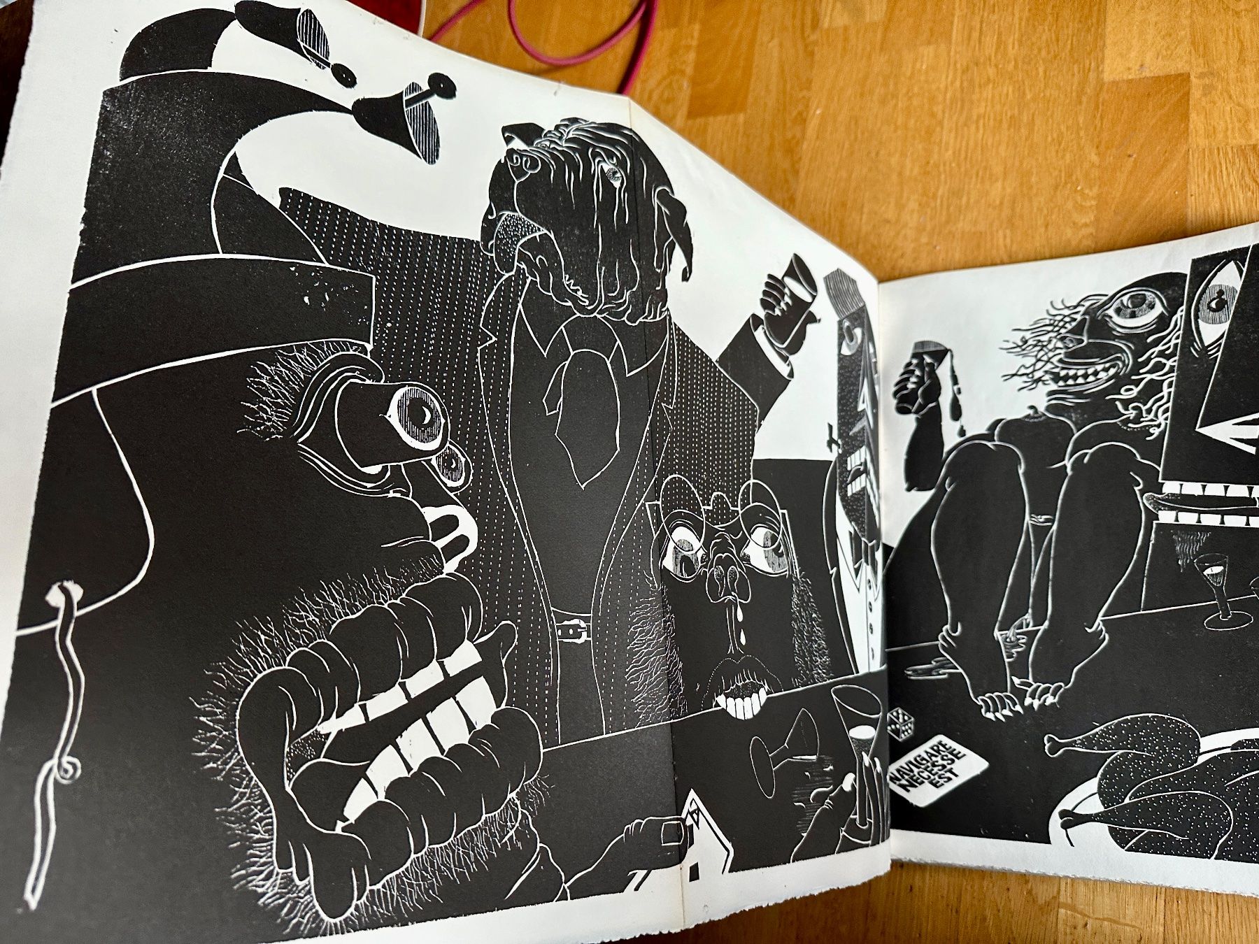 Bücher: Rixdorfer Drucke: Neustes «Basler Narrenschiff». 2001 – Gebraucht aus Zürich von allp 3