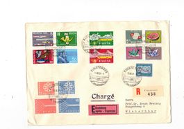 FINSTERSEE Satzbrief PRO PATRIA  EUROPA POSTAUTO 1959
