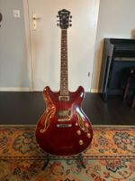 Ibanez Artcore, Cherry Red, Seymour Duncan ’59s, Gig Bag