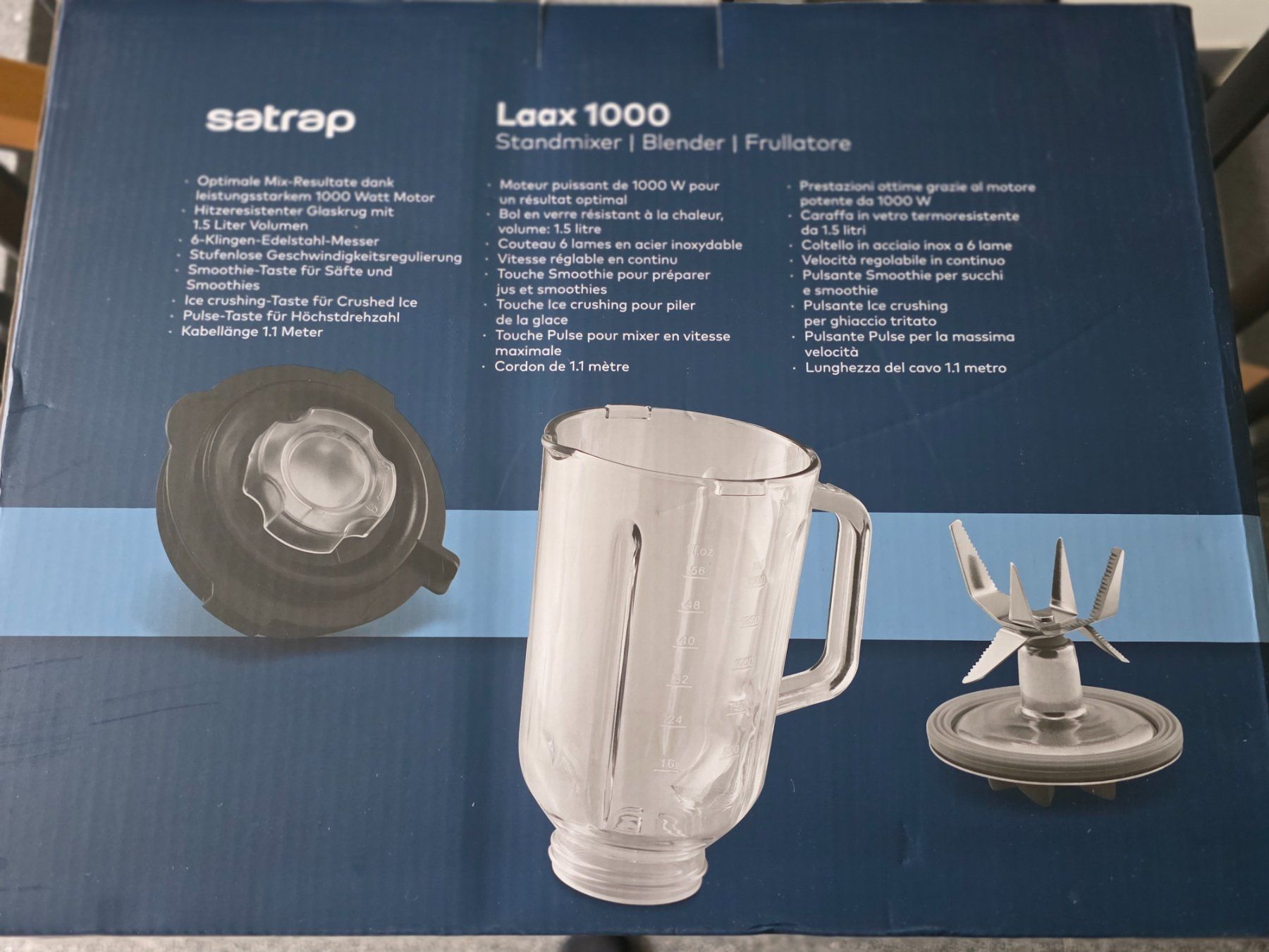 Elettrodomestici da cucina: Standmixer Laax 1000 – Nuovo e nell'imballaggio originale da Hinwil venduto da mar_cnw2 1
