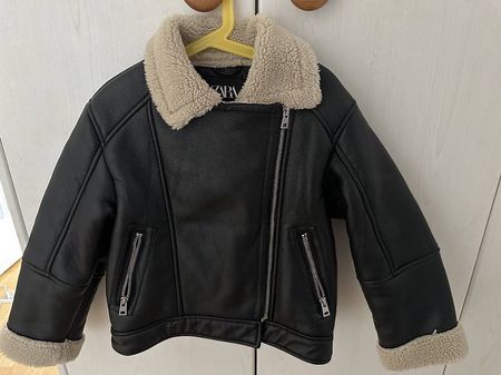Leder Jacke zara