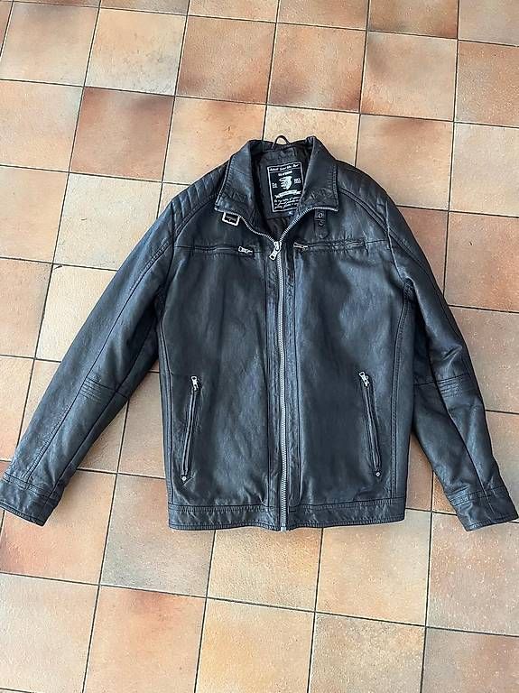 Giacche: Freizeitjacke Kunstleder Vintage Look XL – Usato da Hochdorf venduto da mofa0702