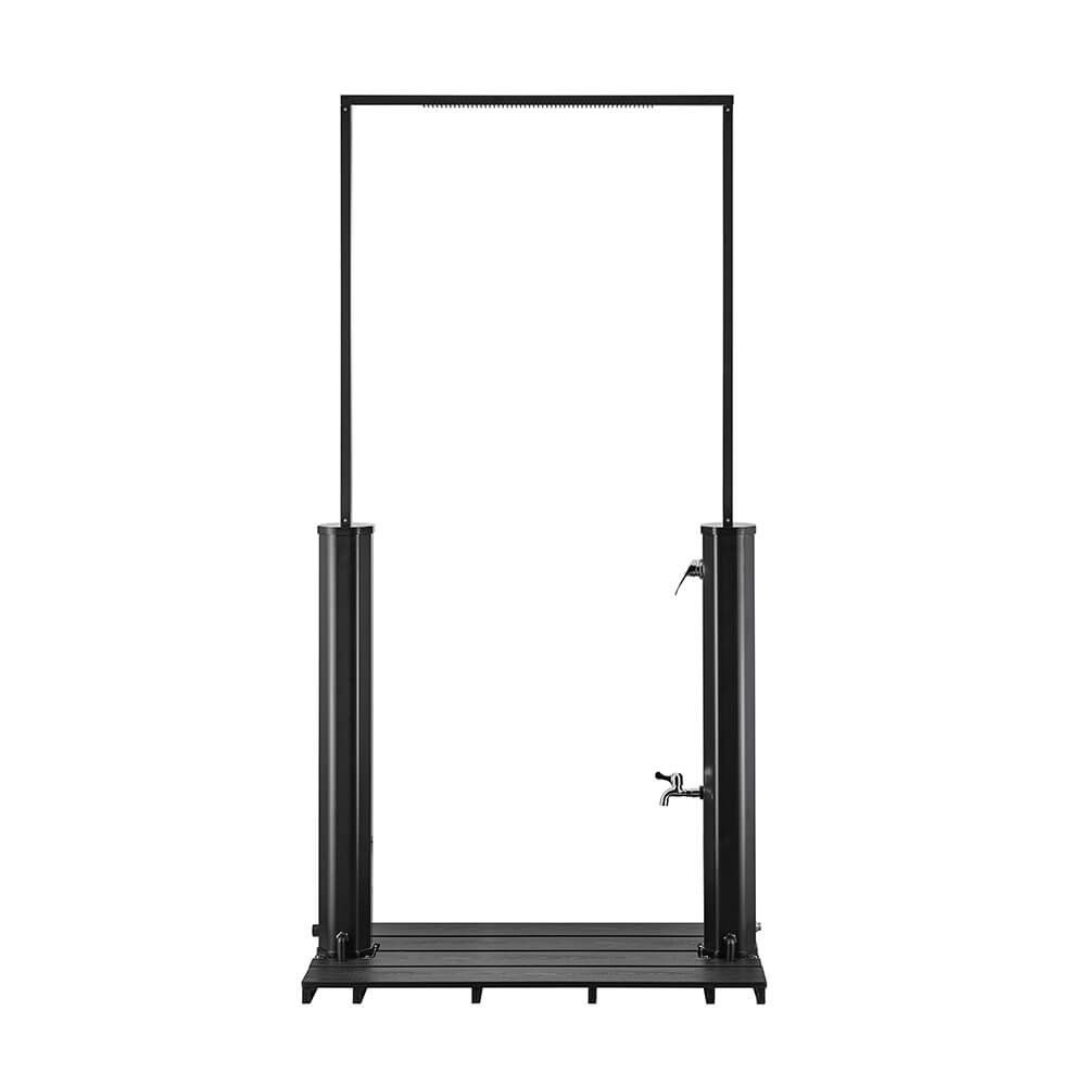 Docce: Solardusche PERO - Anthrazit - 110x76x219cm – Nuovo e nell'imballaggio originale da Wallenwil venduto da toesstal-vertrieb 3