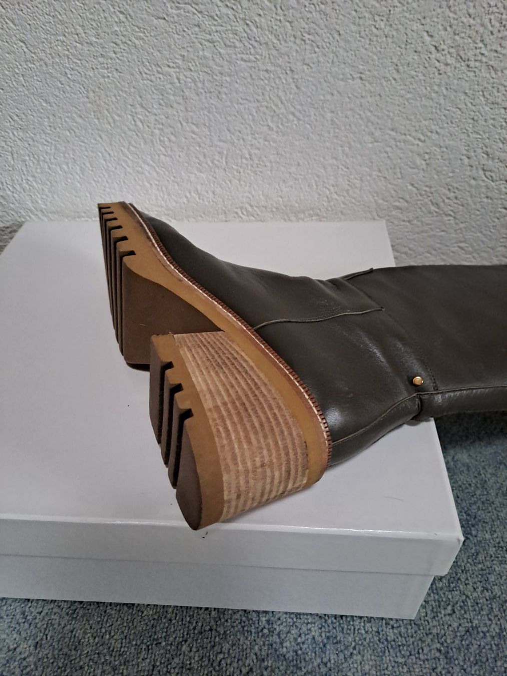 Scarpe da donna: Hochwertiger Lederstiefel, Gr. 38, NP 420.-- – Usato da Frauenfeld venduto da Andadaa 3