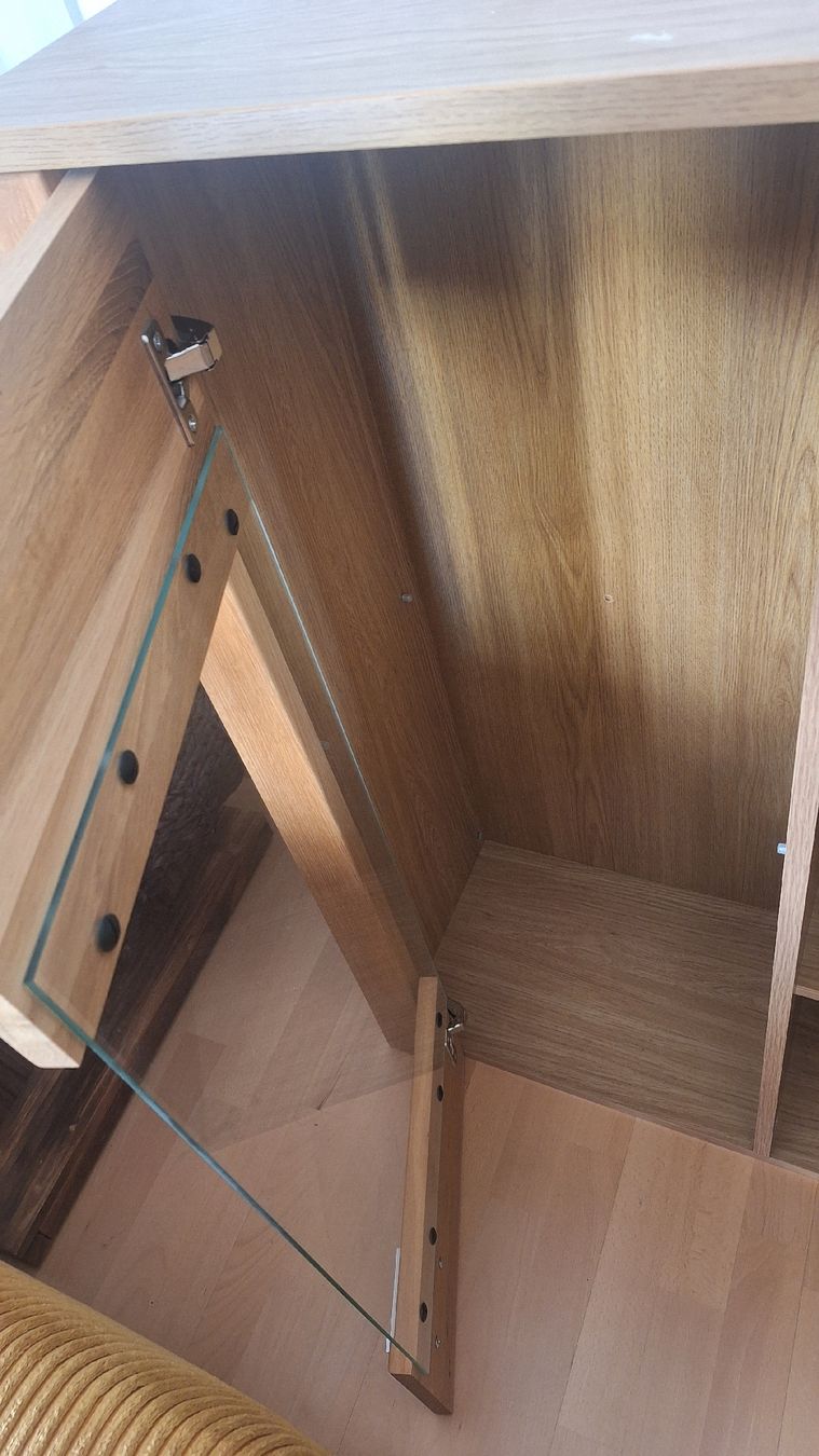 Regale: Holzregal mit Glasfront links – Gebraucht aus St. Gallen von AnnaRamon 1
