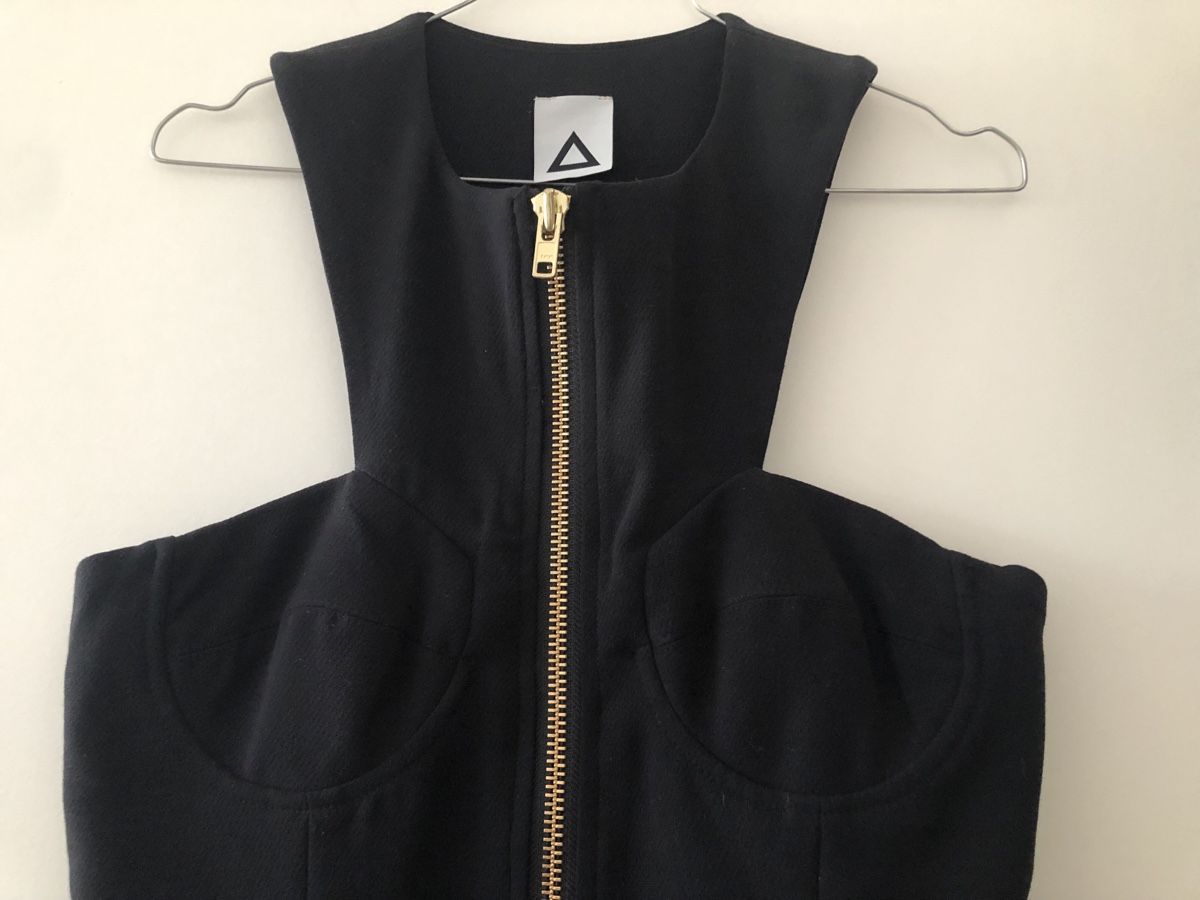 Vestiti: Robe cut out avec zip AQUA – Nuovo e nell'imballaggio originale da Onex venduto da kattrina 2