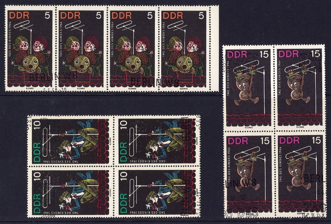 Alle Briefmarken: DDR VB's und Paare – Gebraucht aus Bellach von qsearch 3
