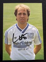 Signierte Karte Wolfgang Kraus FC Zürich